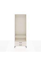 Arges Dolap 2 Raflı 2 Çekmeceli Tek Askılı 88x30x243 Aytaşı-Aytaşı