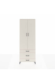 Arges Dolap Tek Raflı 3 Çekmeceli Tek Askılı 88x30x243 Aytaşı-Aytaşı