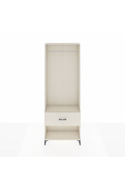 Arges Dolap Tek Raflı Tek Çekmeceli Tek Askılı 88x30x243 Aytaşı-Aytaşı