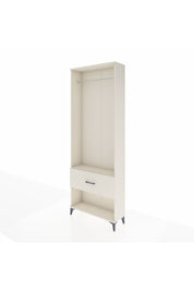 Arges Dolap Tek Raflı Tek Çekmeceli Tek Askılı 88x30x243 Aytaşı-Aytaşı