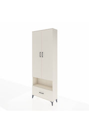 Arges Dolap 2 Raflı Tek Çekmeceli Tek Askılı 88x30x243 Aytaşı-Aytaşı