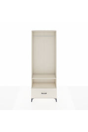 Arges Dolap 2 Raflı Tek Çekmeceli Tek Askılı 88x30x243 Aytaşı-Aytaşı