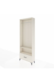 Arges Dolap 2 Raflı Tek Çekmeceli Tek Askılı 88x30x243 Aytaşı-Aytaşı