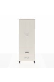 Arges Dolap Tek Raflı 2 Çekmeceli Tek Askılı 88x30x243 Aytaşı-Aytaşı