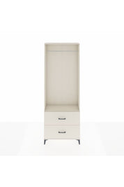 Arges Dolap Tek Raflı 2 Çekmeceli Tek Askılı 88x30x243 Aytaşı-Aytaşı
