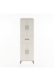 Hyperion Dolap 3 Raflı Tek Çekmeceli 4 Kapaklı 60x44x195 Aytaşı-Aytaşı