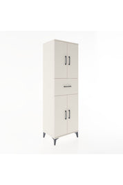 Hyperion Dolap 3 Raflı Tek Çekmeceli 4 Kapaklı 60x44x195 Aytaşı-Aytaşı