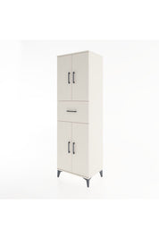 Hyperion Dolap 3 Raflı Tek Çekmeceli 4 Kapaklı 60x44x195 Aytaşı-Aytaşı