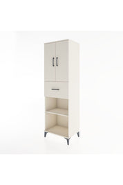 Hyperion Dolap 4 Raflı Tek Çekmeceli 2 Kapaklı 60x44x195 Aytaşı-Aytaşı
