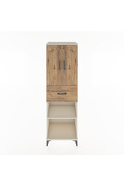 Hyperion Dolap 4 Raflı Tek Çekmeceli 2 Kapaklı 60x44x195 Aytaşı-Çam