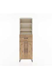 Hyperion Dolap 4 Raflı Tek Çekmeceli 2 Kapaklı 60x44x195 Aytaşı-Çam