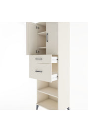 Hyperion Dolap 4 Raflı 2 Çekmeceli 2 Kapaklı 60x44x195 Aytaşı-Aytaşı