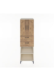 Hyperion Dolap 4 Raflı 2 Çekmeceli 2 Kapaklı 60x44x195 Aytaşı-Çam