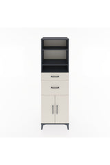 Hyperion Dolap 4 Raflı 2 Çekmeceli 2 Kapaklı 60x44x195