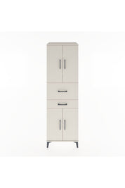 Hyperion Dolap 4 Raflı 2 Çekmeceli 4 Kapaklı 60x44x195 Aytaşı-Aytaşı