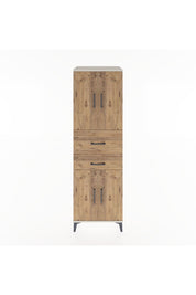Hyperion Dolap 4 Raflı 2 Çekmeceli 4 Kapaklı 60x44x195 Aytaşı-Çam