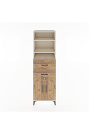 Hyperion Dolap 4 Raflı 2 Çekmeceli 2 Kapaklı 60x44x195 Aytaşı-Çam