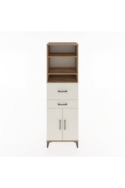 Hyperion Dolap 4 Raflı 2 Çekmeceli 2 Kapaklı 60x44x195 Çam-Aytaşı