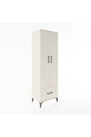 Hyperion Dolap 3 Raflı Tek Çekmeceli Tek Askılı 60x44x195 Aytaşı-Aytaşı
