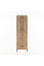 Hyperion Dolap 3 Raflı Tek Çekmeceli Tek Askılı 60x44x195 Aytaşı-Çam