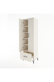 Hyperion Dolap 5 Raflı Tek Çekmeceli 2 Kapaklı 60x44x195 Aytaşı-Aytaşı