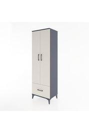 Hyperion Dolap 5 Raflı Tek Çekmeceli 2 Kapaklı 60x44x195 - S59M011V4B