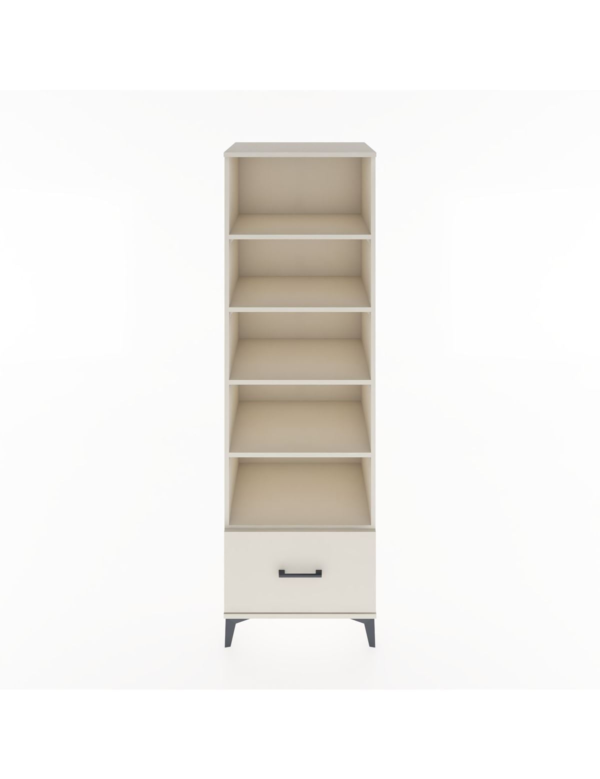 Hyperion Dolap 5 Raflı Tek Çekmeceli 60x44x195 Aytaşı-Aytaşı