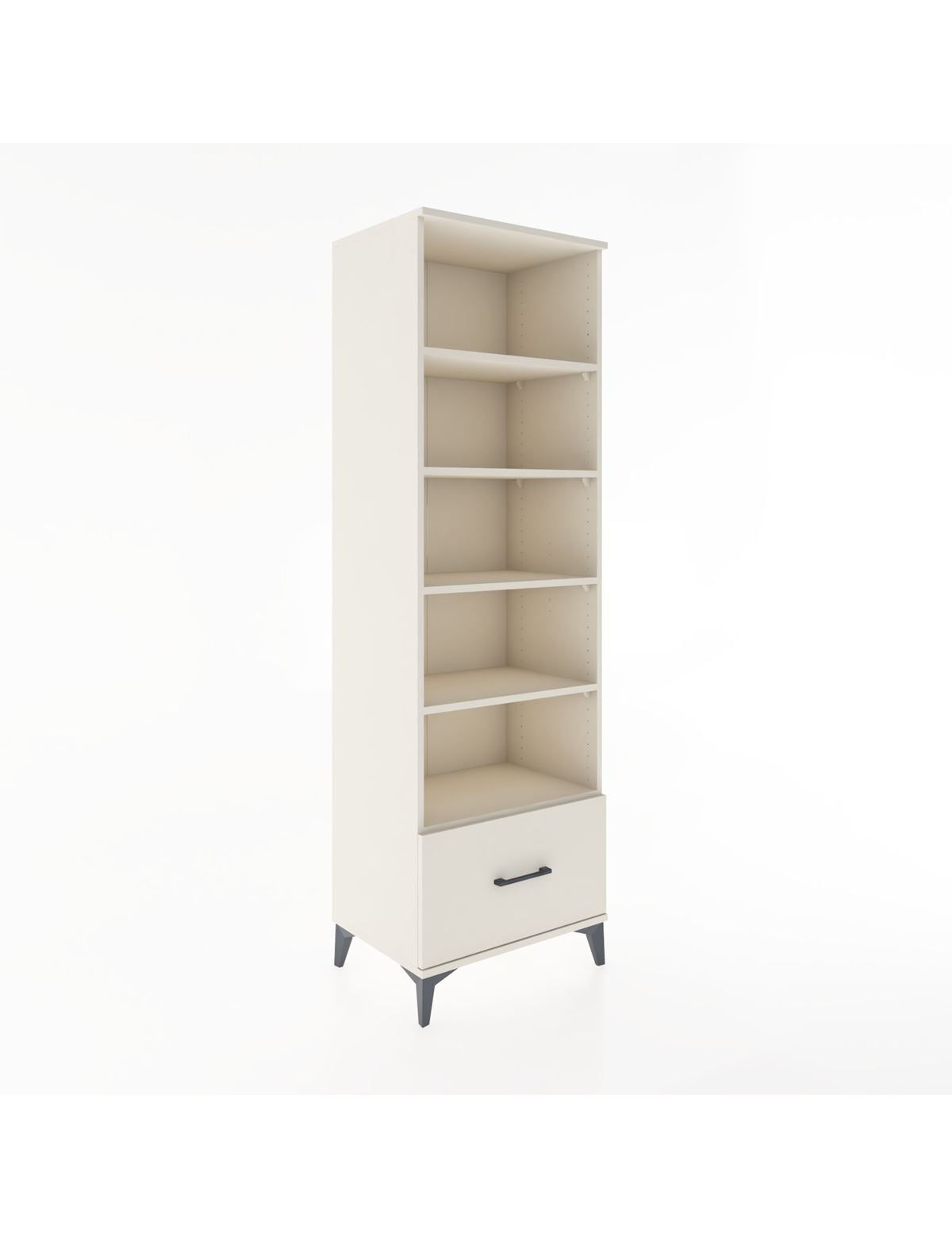 Hyperion Dolap 5 Raflı Tek Çekmeceli 60x44x195 Aytaşı-Aytaşı