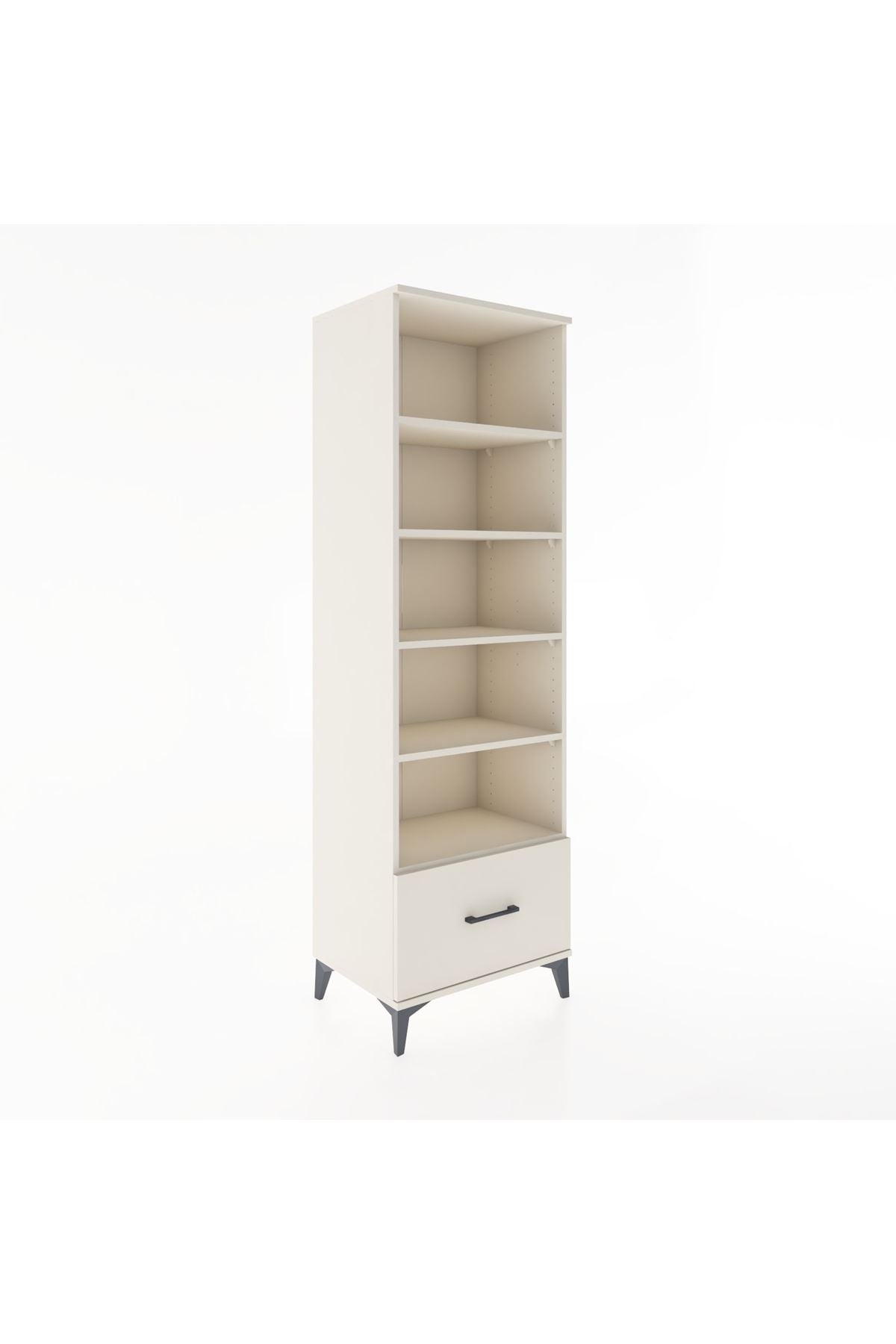 Hyperion Dolap 5 Raflı Tek Çekmeceli 60x44x195 Aytaşı-Aytaşı