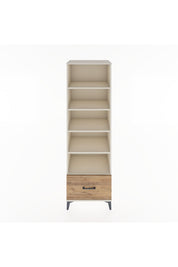 Hyperion Dolap 5 Raflı Tek Çekmeceli 60x44x195 Aytaşı-Çam