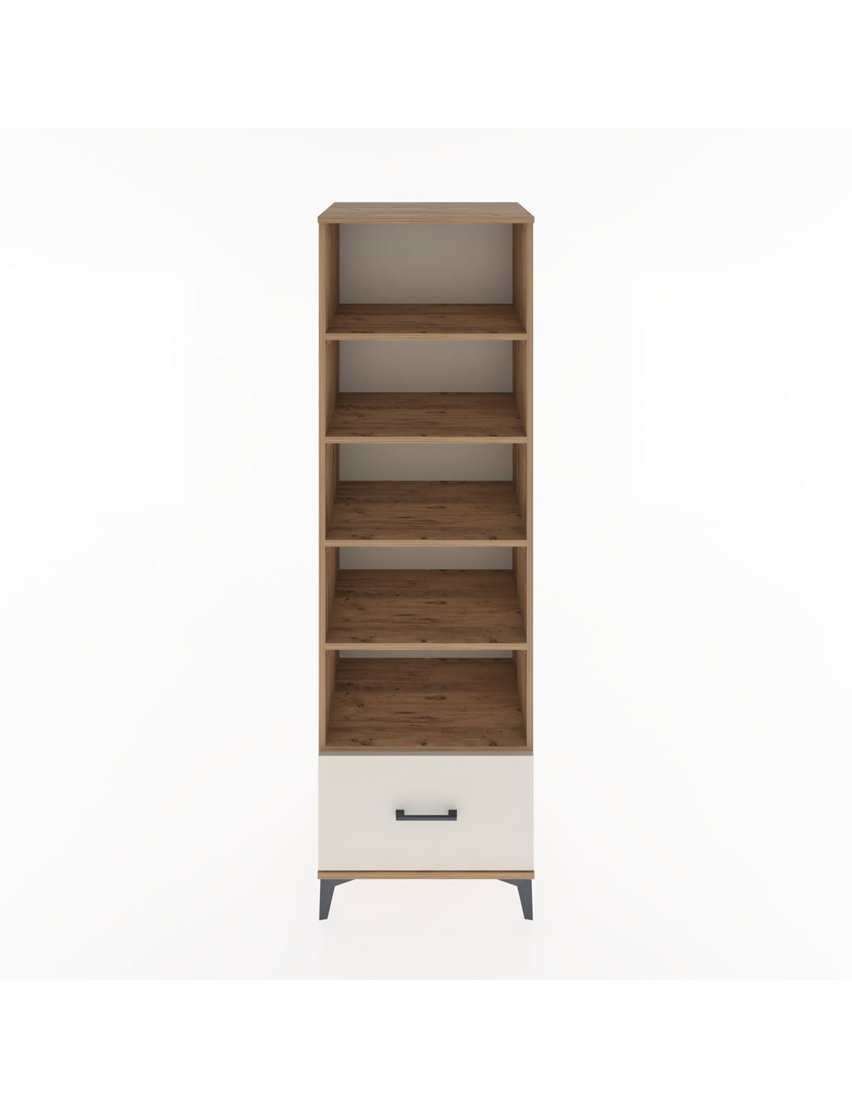 Hyperion Dolap 5 Raflı Tek Çekmeceli 60x44x195 Çam-Aytaşı