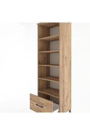 Hyperion Dolap 5 Raflı Tek Çekmeceli 60x44x195 Çam-Çam