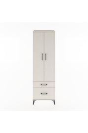 Hyperion Dolap 2 Raflı 2 Çekmeceli Tek Askılı 60x44x195 Aytaşı-Aytaşı