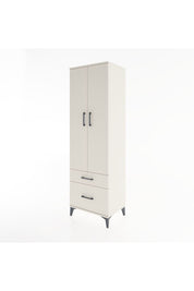 Hyperion Dolap 2 Raflı 2 Çekmeceli Tek Askılı 60x44x195 Aytaşı-Aytaşı