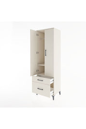 Hyperion Dolap 2 Raflı 2 Çekmeceli Tek Askılı 60x44x195 Aytaşı-Aytaşı