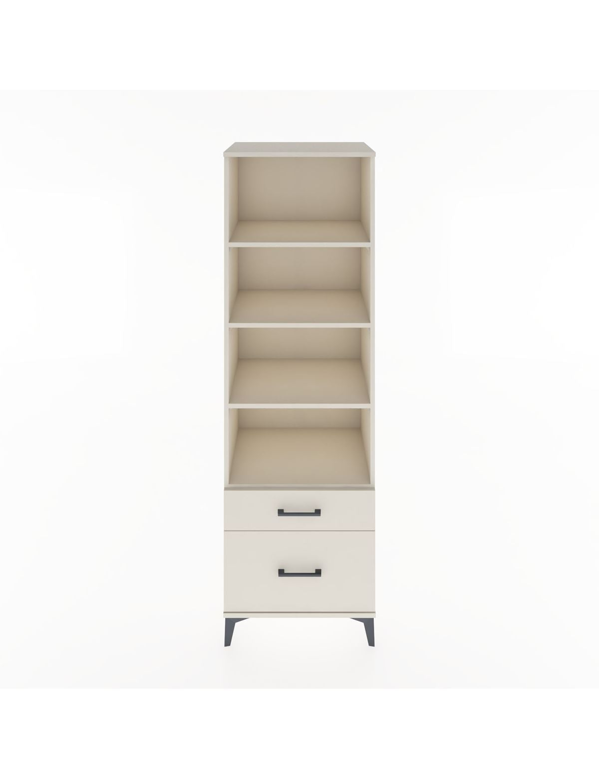 Hyperion Dolap 4 Raflı 2 Çekmeceli 60x44x195 Aytaşı-Aytaşı