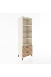 Hyperion Dolap 4 Raflı 2 Çekmeceli 60x44x195 Aytaşı-Çam