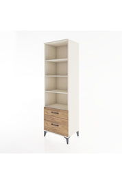 Hyperion Dolap 4 Raflı 2 Çekmeceli 60x44x195 Aytaşı-Çam