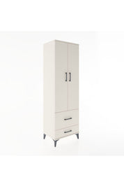 Hyperion Dolap 2 Raflı 2 Çekmeceli Tek Askılı 60x44x195 Aytaşı-Aytaşı