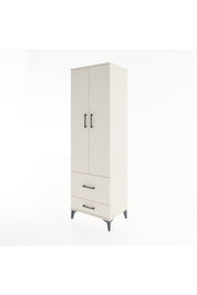 Hyperion Dolap 2 Raflı 2 Çekmeceli Tek Askılı 60x44x195 Aytaşı-Aytaşı