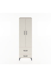 Hyperion Dolap 4 Raflı 2 Çekmeceli 2 Kapaklı 60x44x195 Aytaşı-Aytaşı