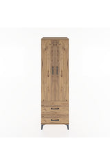 Hyperion Dolap 4 Raflı 2 Çekmeceli 2 Kapaklı 60x44x195