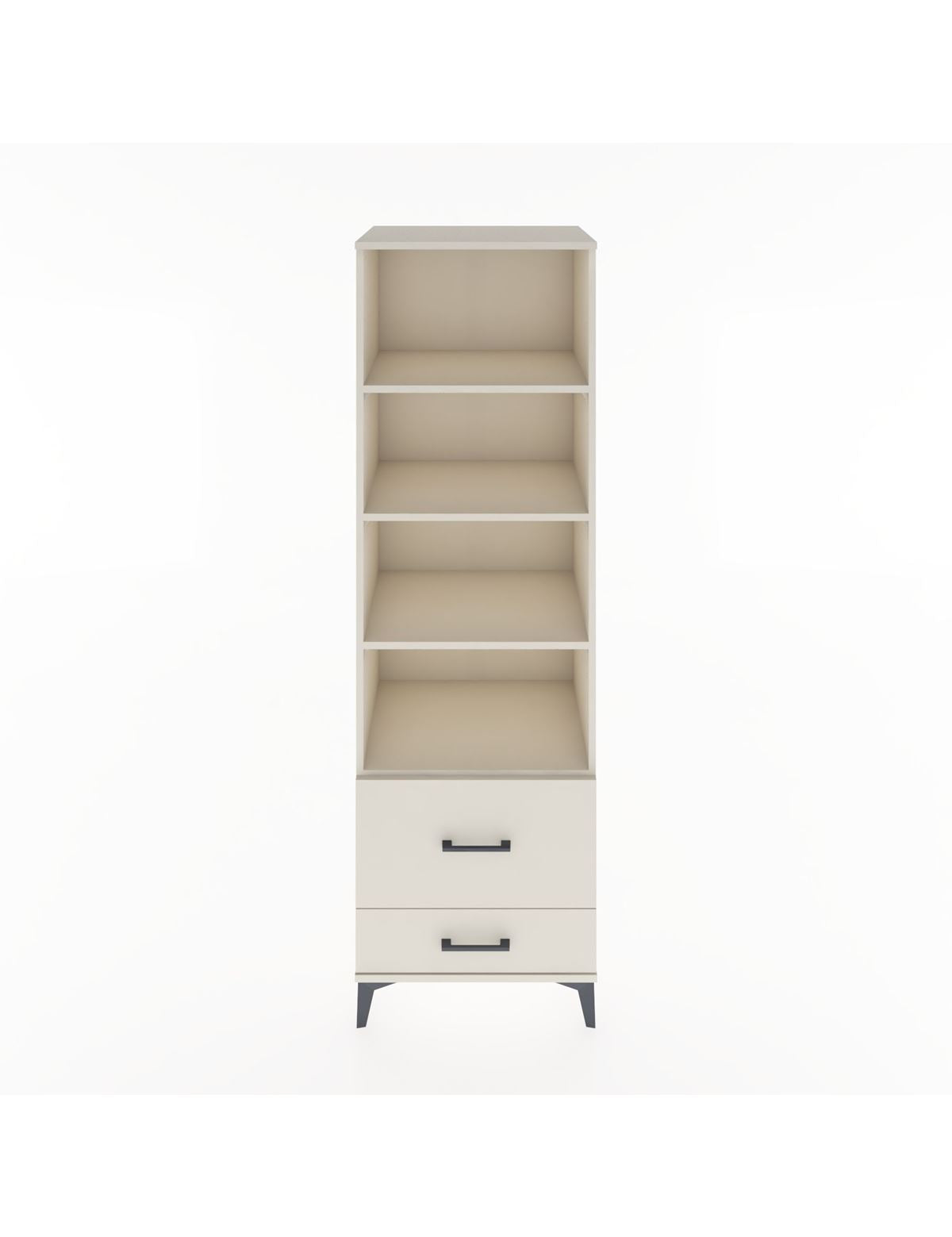 Hyperion Dolap 4 Raflı 2 Çekmeceli 60x44x195 Aytaşı-Aytaşı