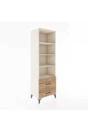 Hyperion Dolap 4 Raflı 2 Çekmeceli 60x44x195 Aytaşı-Çam