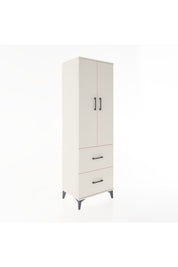 Hyperion Dolap 2 Raflı 2 Çekmeceli Tek Askılı 60x44x195 Aytaşı-Aytaşı