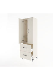 Hyperion Dolap 2 Raflı 2 Çekmeceli Tek Askılı 60x44x195 Aytaşı-Aytaşı