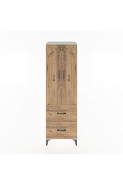 Hyperion Dolap 4 Raflı 2 Çekmeceli 2 Kapaklı 60x44x195 Aytaşı-Çam