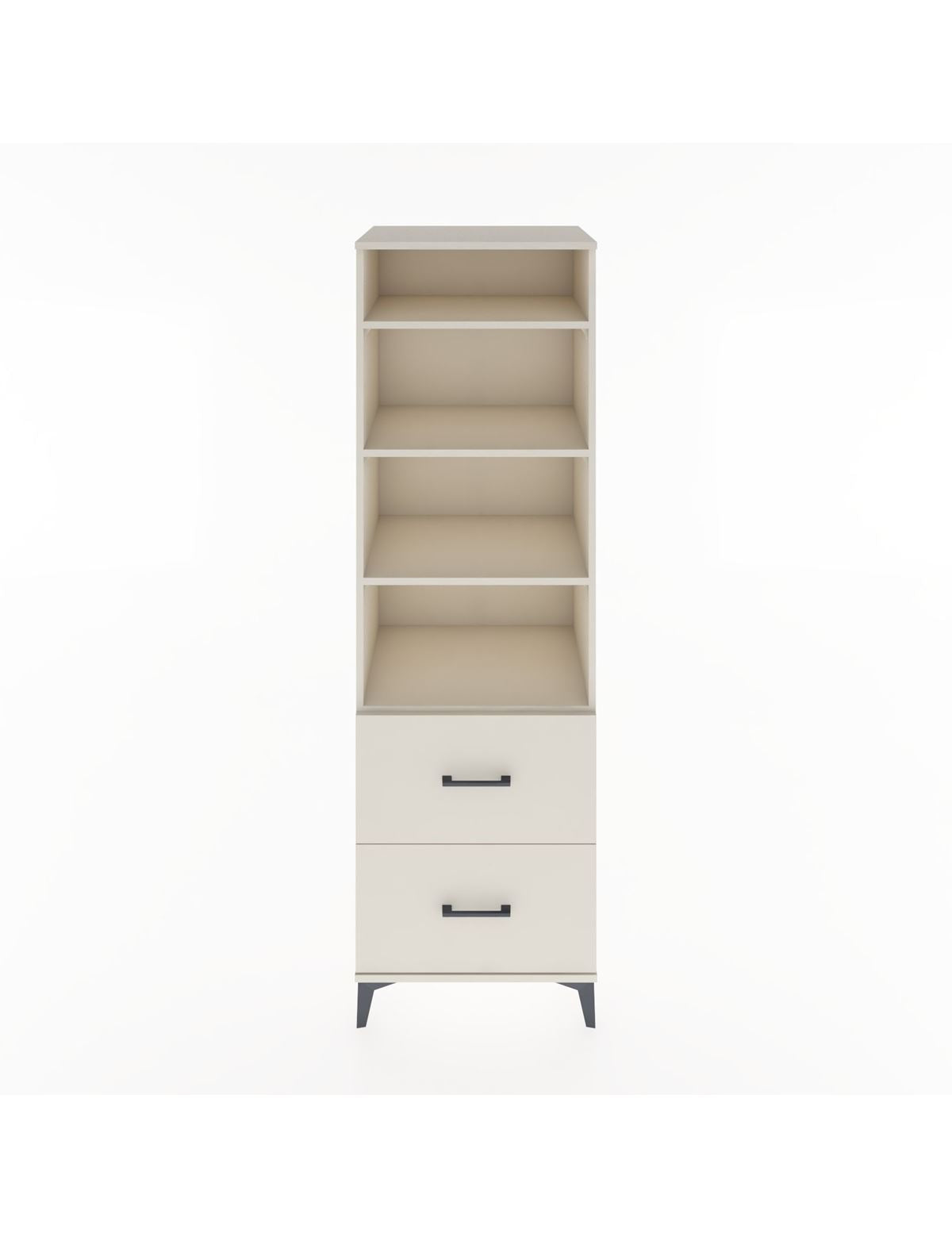 Hyperion Dolap 4 Raflı 2 Çekmeceli 60x44x195 Aytaşı-Aytaşı