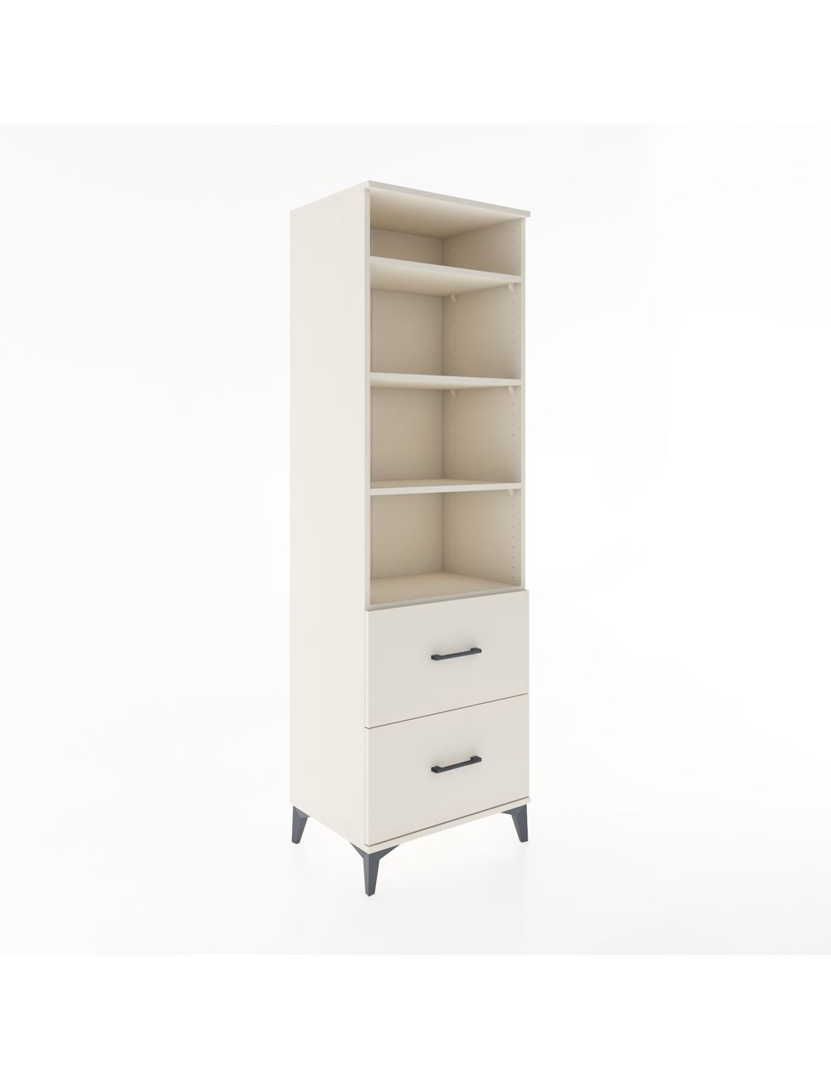 Hyperion Dolap 4 Raflı 2 Çekmeceli 60x44x195 Aytaşı-Aytaşı