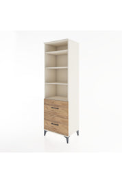 Hyperion Dolap 4 Raflı 2 Çekmeceli 60x44x195 Aytaşı-Çam